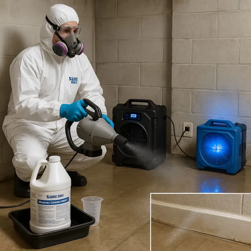 Sanitization and Odor Removal process in Wilson, NC