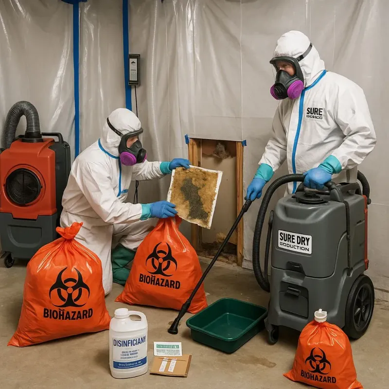 Contaminated Water Handling Protocols process in Wilson, NC