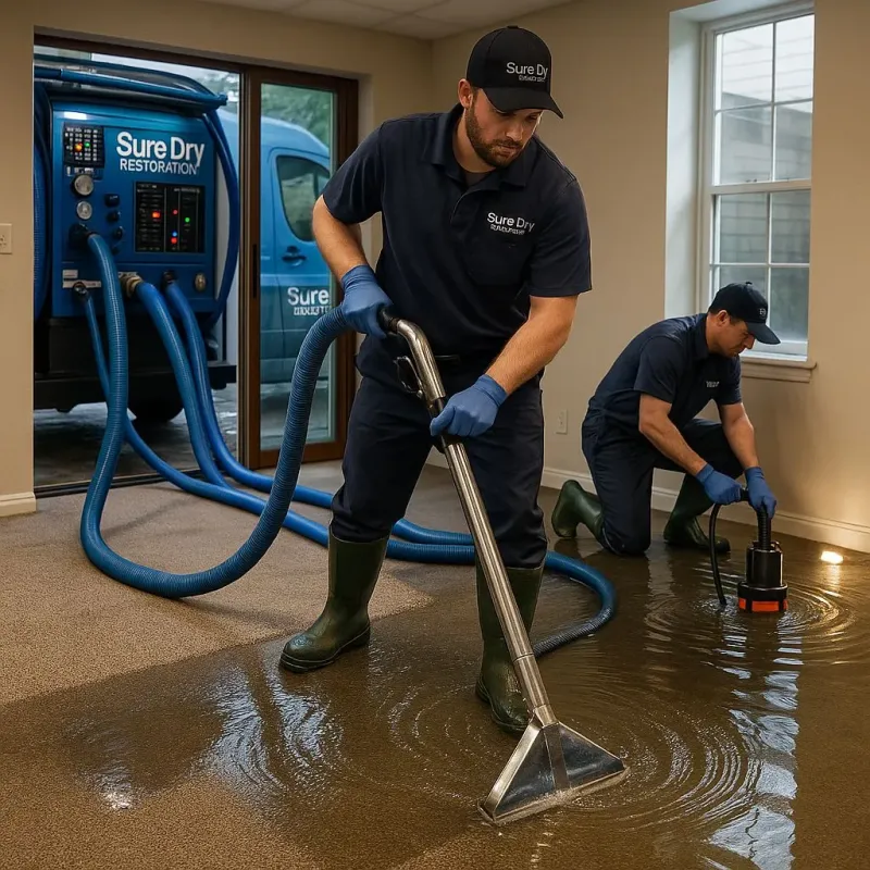 Water Extraction and Removal process in Wilson, NC
